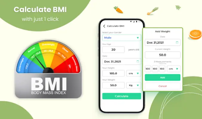 BMI Calculator - BMI Tracker android App screenshot 3